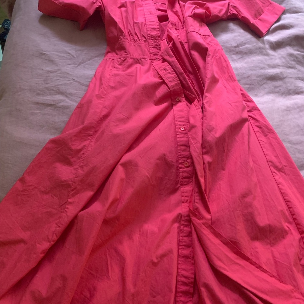 J.Crew Red Button-Up Shirt